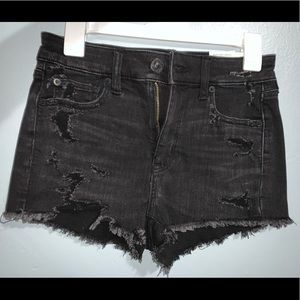 AE Next Level High-Waisted Denim Short Short 4-27